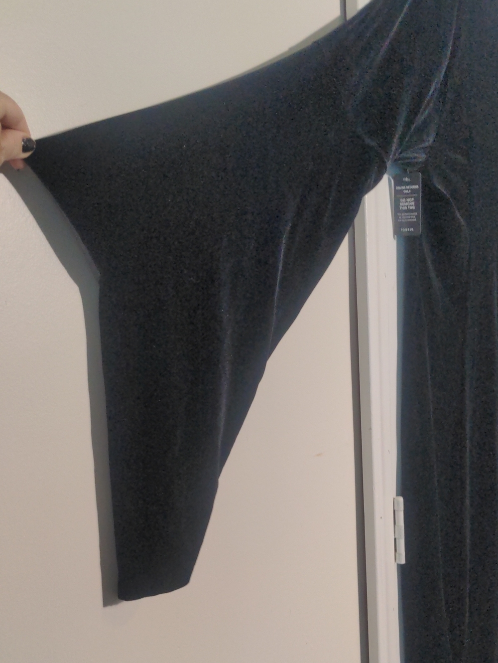 Hocus Pocus! Torrid Sz 2: Black Velvet & Lace Morticia + Elvira + Witch Gown - Picture 5 of 12